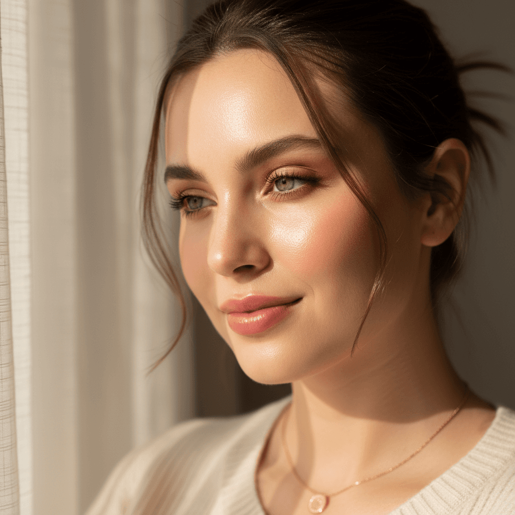Young woman feeling supported and understood